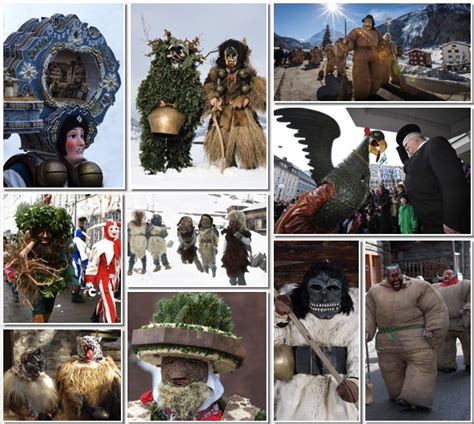 Winter folklore characters